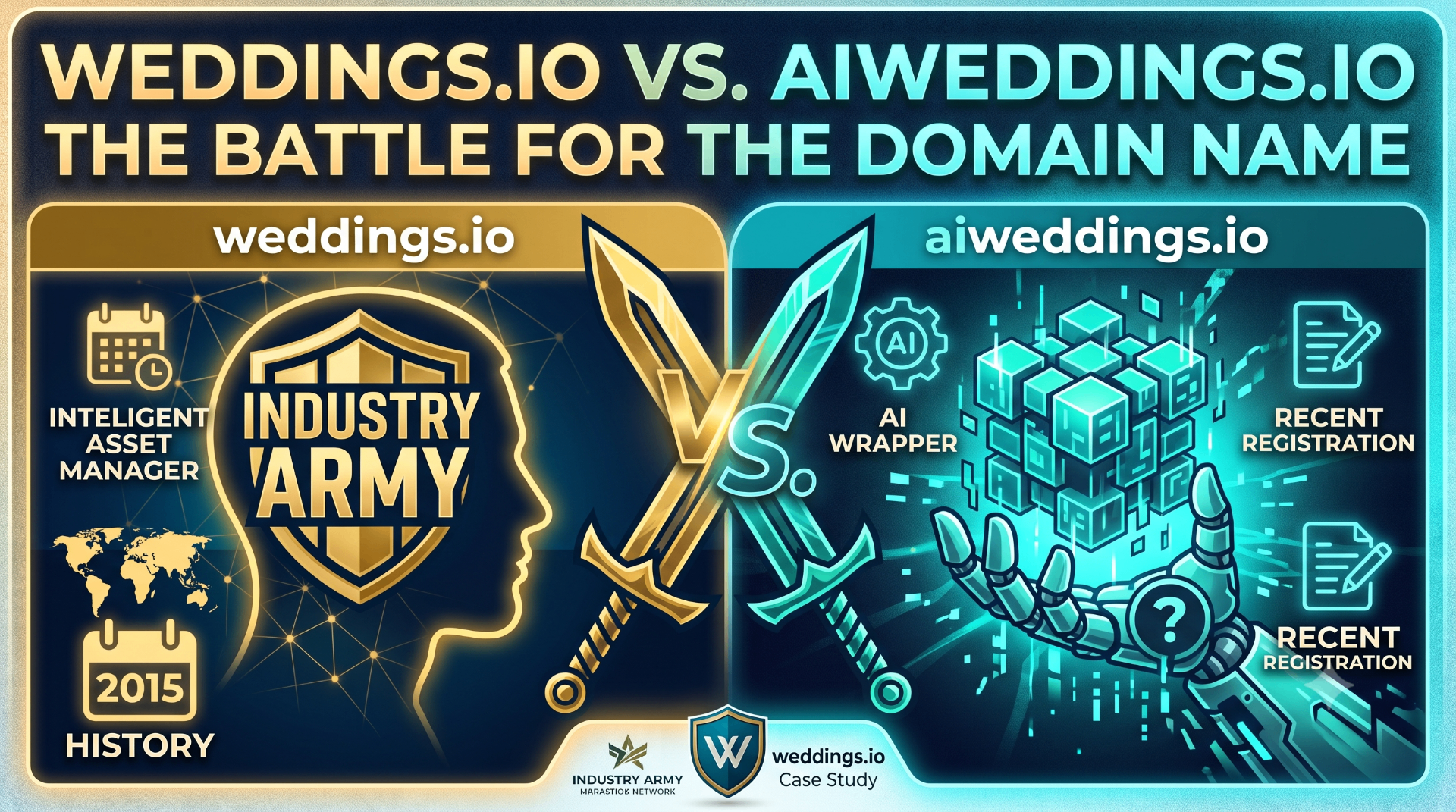 Weddings.io battle for the brand — Brand Defense case study